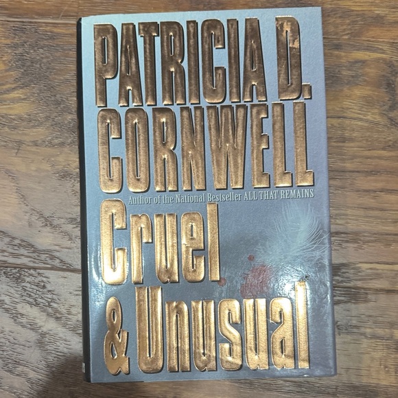 Patricia Cornwell Other - Cruel & Unusual Hardcover Book